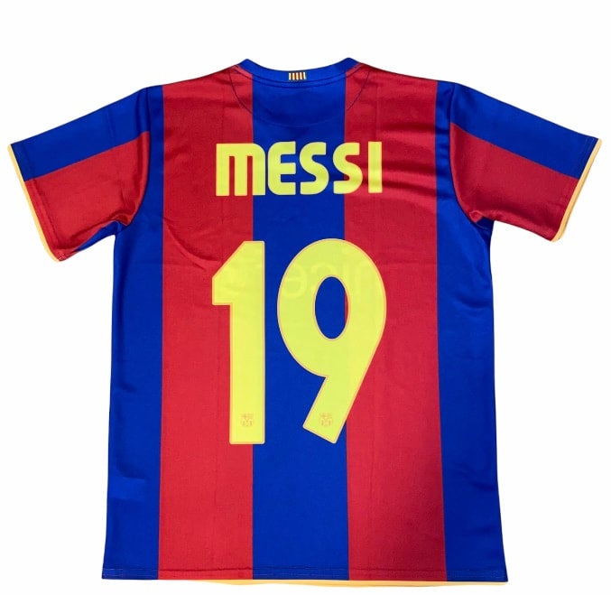 Messi FC Barcelona Retro Jersey #19 | TriCore Sports